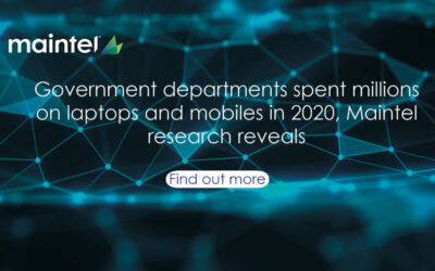 Government departments spent millions on laptops and mobiles in 2020, Maintel research reveals