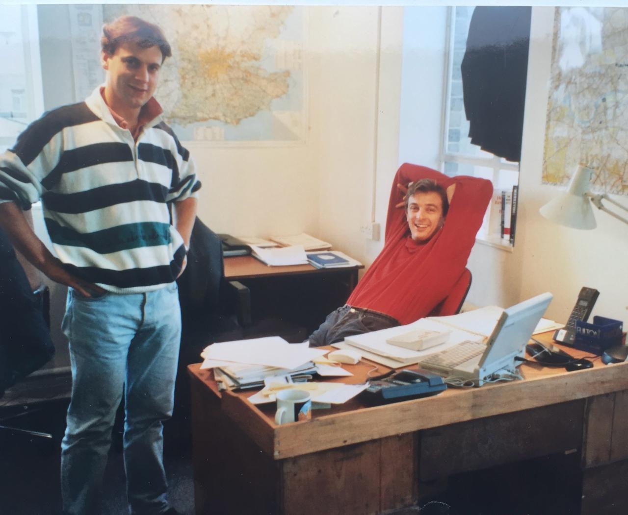 original maintel owners tim mason and angus mcaffrey