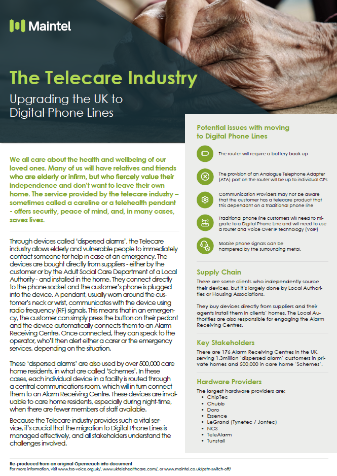telecare-industry