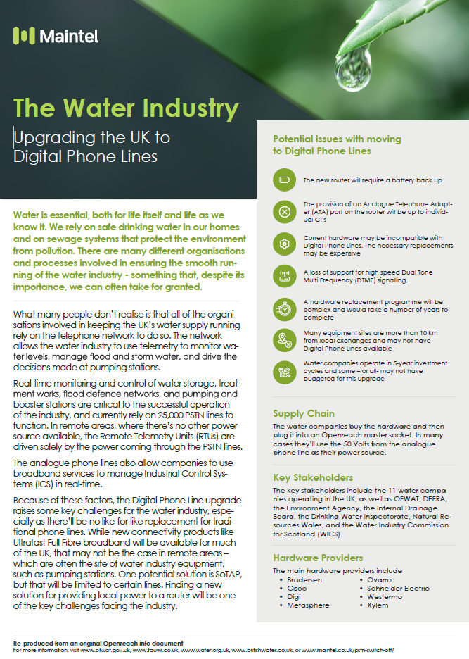 water-industry